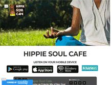 Tablet Screenshot of hippiesoulcafe.com